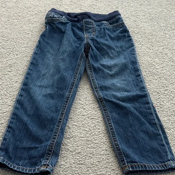 Carter's Kids Blue Denim Jeans Trio - Picture 8 of 9